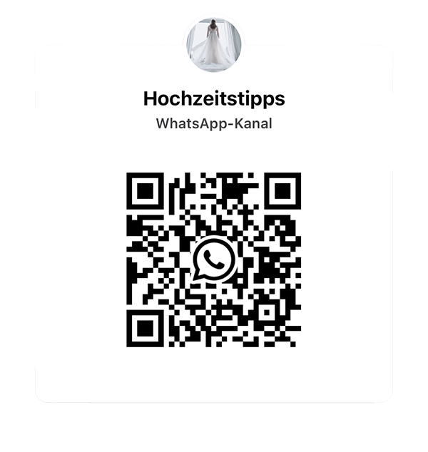 QR-Code für den WhatsAppKanal Hochzeitstips